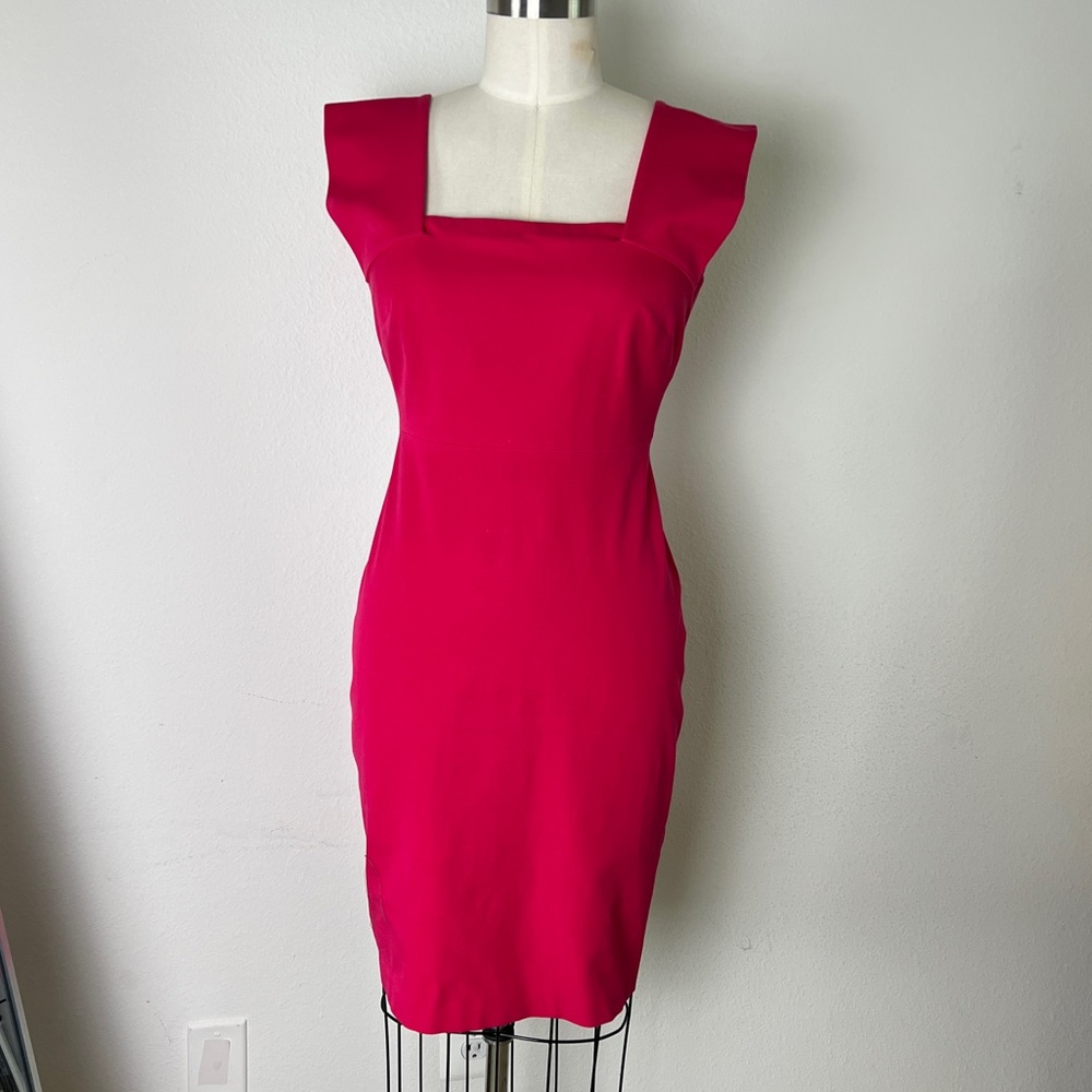 Hot pink Roland Mouret for Banana Republic